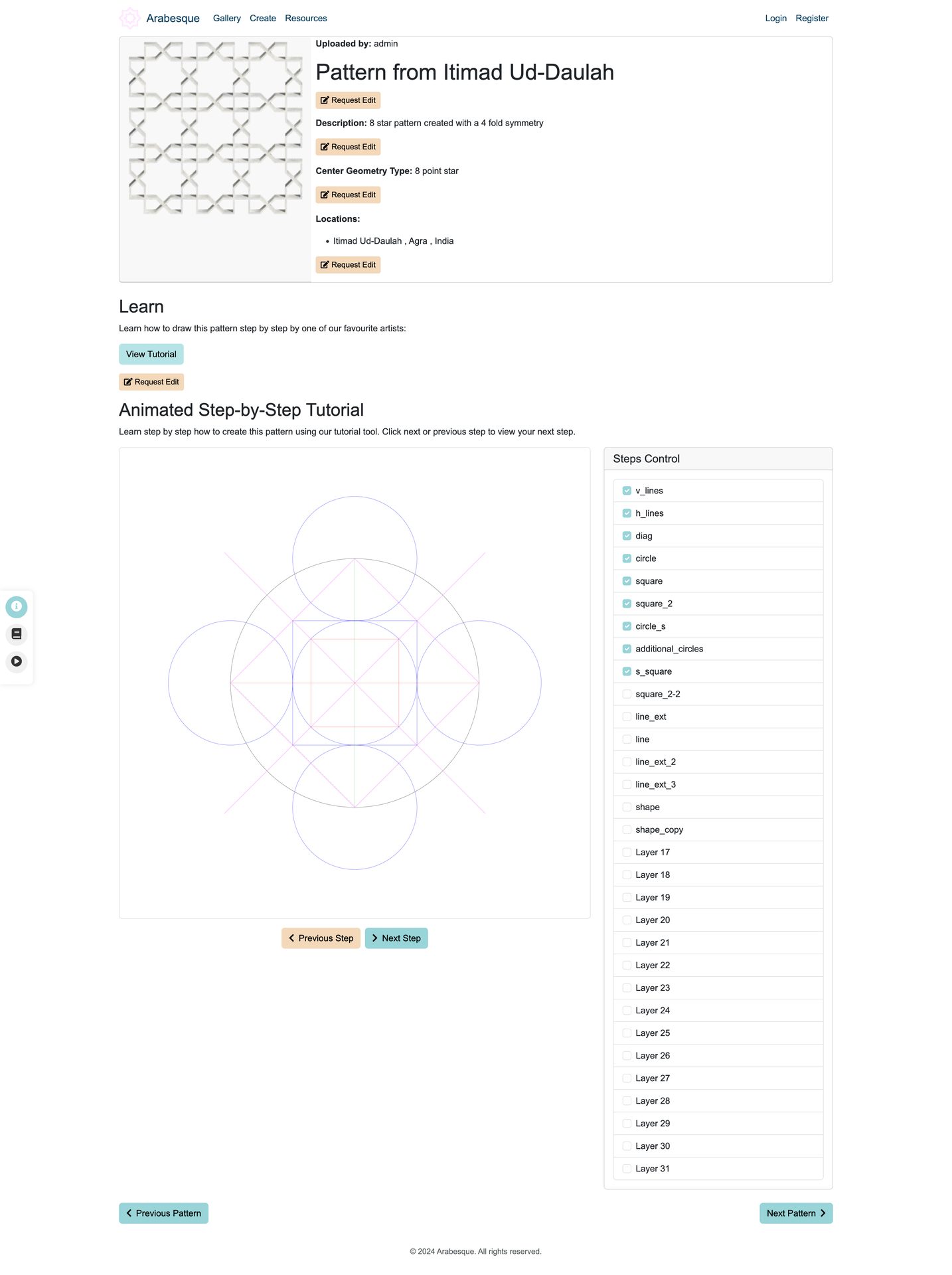 Animated Pattern View 1