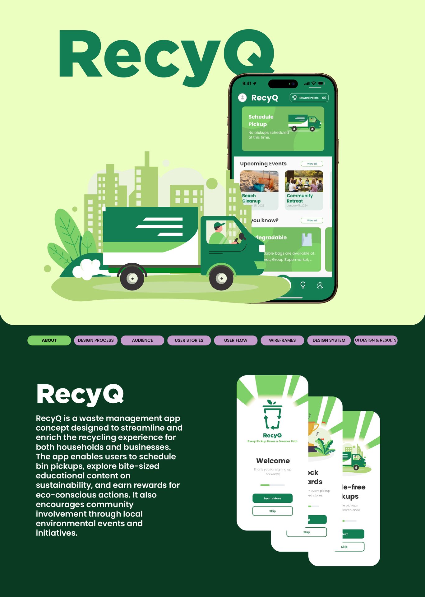 RecyQ — Waste Management App 1